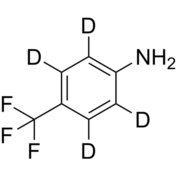 4-(Trifluoromethyl)aniline-d4 (4-Aminobenzotrifluoride-d4) 1219795-48-8